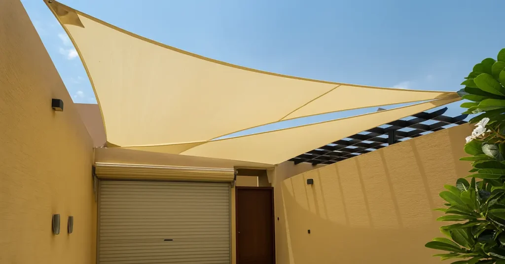 مظلات شد إنشائي