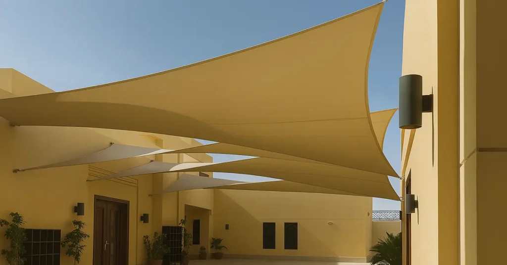 مظلات شد إنشائي